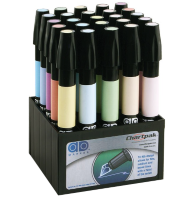 Набор маркеров для скетчинга Chartpak 25 Pastels (пастельные) + подставка