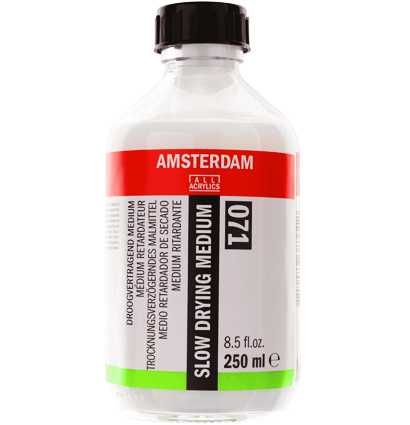 Медиум для акрила Amsterdam Slow Drying Medium 071 для замедления высыхания во флаконе 250 мл