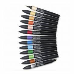 Набор маркеров Promarker Winsor&Newton Manga 12+1 Set 1 манга стиль