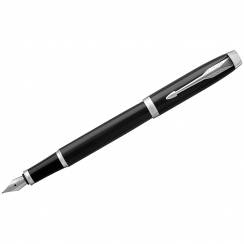 Ручка перьевая Parker IM Black CT синяя 0,8 мм в подарочной упаковке
