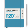 Блокнот Leuchtturm «Notebook Edition» А5 нелинованный нордический синий 203 стр.