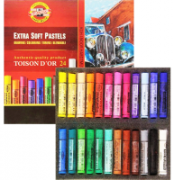Пастель художественная сухая Toison D'or Extra Soft 8554 Koh-I-Noor 24 цвета