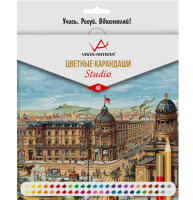 Карандаши цветные Vista-Artista "Studio" набор 48 цветов