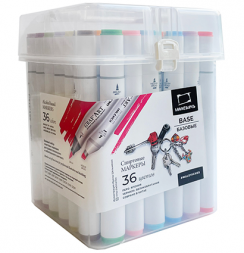 Набор 36 спиртовых маркеров Малевичъ Graf'Art Brush