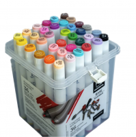 Набор 36 спиртовых маркеров Малевичъ Graf'Art Brush