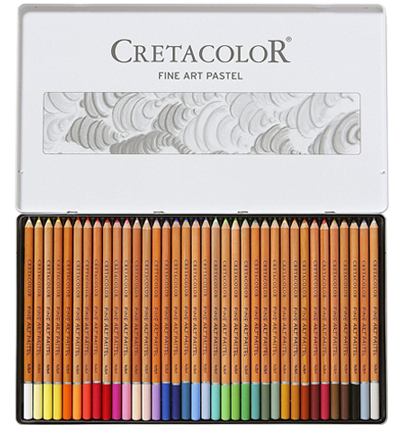 Набор пастельных карандашей Cretacolor Fine Art Pastel 36 цветов в фирменном кейсе