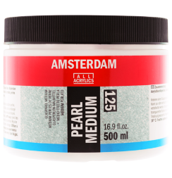 Перламутровый медиум для акрила Amsterdam Pearl Medium 125 в банке 500 мл