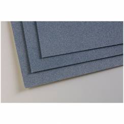 Бархатная бумага для пастели Pastelmat ClaireFontaine синяя пачка 50х70 см / 5 листов / 360 гм