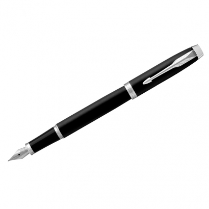 Ручка перьевая Parker IM Essential Muted Black CT черная 0,8 мм в подарочной упаковке