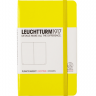 Записная книжка Leuchtturm «Pocket» A6 в точку лимонная 187 стр.