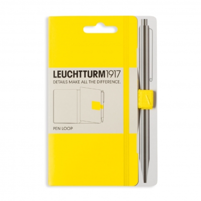 Петля самоклеящаяся Pen Loop для ручек на блокноты Leuchtturm1917 цвет Лимонный