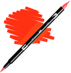 Маркер TOMBOW ABT Dual Brush Pen двухсторонний с кистью