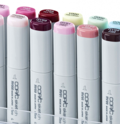 Набор маркеров COPIC SKETCH 12 EX-1 с кистью