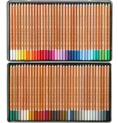 Набор пастельных карандашей Cretacolor Fine Art Pastel 72 цвета в фирменном кейсе