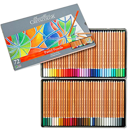 Набор пастельных карандашей Cretacolor Fine Art Pastel 72 цвета в фирменном кейсе