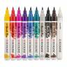 Акварельные маркеры Ecoline Brush Pen в наборе 10 цветов "Леттеринг" купить в художественном магазине Скетчинг Про