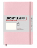 Записная книжка Leuchtturm «Medium» A5 нелинованная розовая 123 стр.