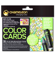 Раскраска-склейка Chameleon Color Cards Floral Patterns / Цветочные узоры
