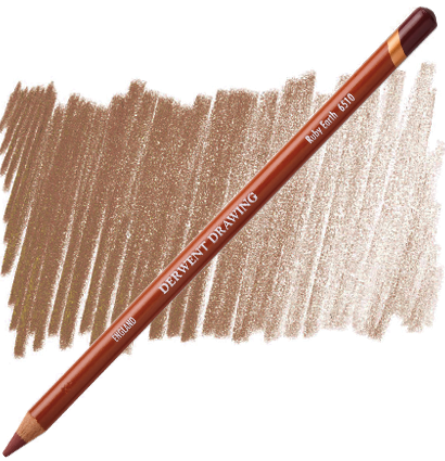 Цветной карандаш Derwent Drawing (24 цвета) природные оттенки поштучно / выбор цвета