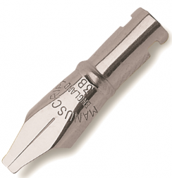 Перо Manuscript Classic Italic 3B 2.2 мм полированное для каллиграфии