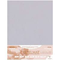 Бархатная бумага для пастели Pastelmat ClaireFontaine тёмно-серая пачка 50х70 см / 5 листов / 360 гм