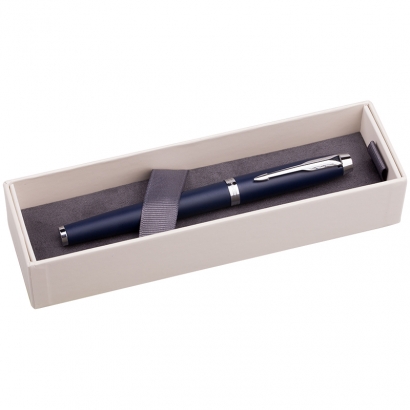 Ручка перьевая Parker IM Matte Blue CT синяя 0,8 мм в подарочной упаковке