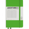 Записная книжка Leuchtturm «Pocket» A6 в линейку насыщенный зеленый 187 стр.