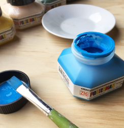 Чернила ZIG Kuretake Posterman Ink 025 ярко-розовые универсальные покрывные 60 мл