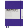 Записная книжка Leuchtturm «Medium» A5 в линейку фиолетовая 251 стр.