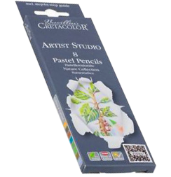 Пастельные карандаши Cretacolor Artist Studio Line 8 цветов для рисования этюдов