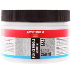 Медиум для акрила Amsterdam Pumice Middle Medium для придания среднезернистой структуры 127 в банке 250 мл