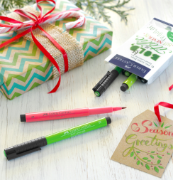 Набор линеров и брашпенов для леттеринга "Весна" Faber-Castell Pitt Artist Pen 6 цветов 