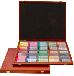 Пастель сухая Mungyo Gallery Semi-Hard Pastel 120 цветов полутвердая в кейсе