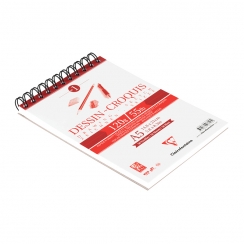 Скетчбук Clairefontaine "Dessin croquis" А5 / 50 листов / 120 гм