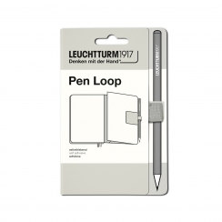 Петля самоклеящаяся Pen Loop для ручек на блокноты Leuchtturm1917 цвет Серый светлый