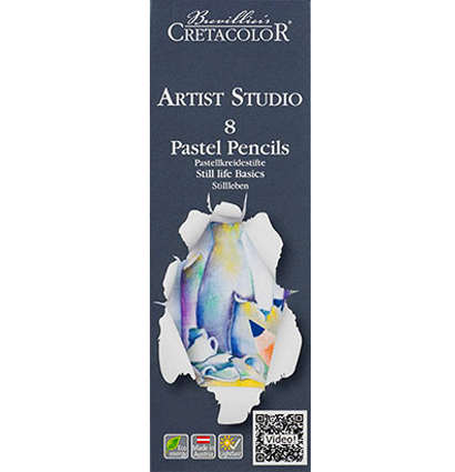 Пастельные карандаши Cretacolor Artist Studio Line 8 цветов для рисования натюрмортов