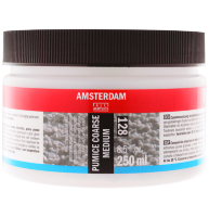 Медиум для акрила Amsterdam Pumice Coarse Medium для придания крупнозернистой структуры 128 в банке 250 мл