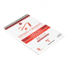 Скетчбук Clairefontaine "Dessin croquis" А4 / 50 листов / 120 гм