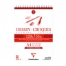 Скетчбук Clairefontaine "Dessin croquis" А4 / 50 листов / 120 гм