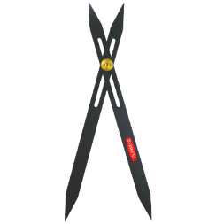 Распределитель пропорций для художников Derwent Scale Divider черный