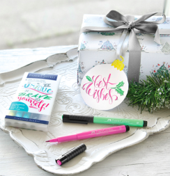 Набор линеров и брашпенов для леттеринга "Базовый" Faber-Castell Pitt Artist Pen 6 цветов