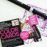 Раскраска-склейка Chameleon Color Cards Treats / Сладости - карточки для раскрашивания купить в художественном магазине Скетчинг Про