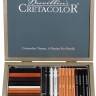 Набор карандашей и материалов для графики Cretacolor Black Box в пенале купить в магазине Скетчинг Про с доставкой по всему миру