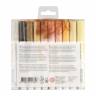 Акварельные маркеры Ecoline Brush Pen в наборе 10 цветов "Оттенки кожи" купить в художественном магазине Скетчинг Про