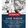 Набор черных линеров Derwent Line Maker 6 штук разной толщины купить в художественном магазине Скетчинг Про с доставкой