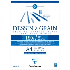 Скетчбук Clairefontaine "Dessin croquis" А4 / 30 листов / 180 гм