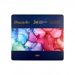 Набор акварельных карандашей Finenolo 24 цвета в пенале