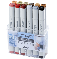 Набор маркеров COPIC CLASSIC 12 Architecture (архитектура)