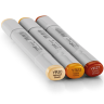 Набор маркеров Copic Sketch "Color Fusion 4" три жёлто-красных маркера для создания градиента купить в художественном магазине Скетчинг ПРО с доставкой по РФ и СНГ