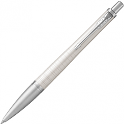 Ручка шариковая Parker Urban Premium Pearl Metal CT 1 мм синие чернила, подарочная упаковка